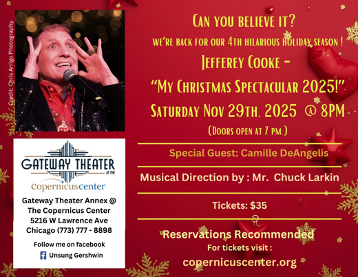 Jefferey Cooke - My Christmas Spectacular 2025!