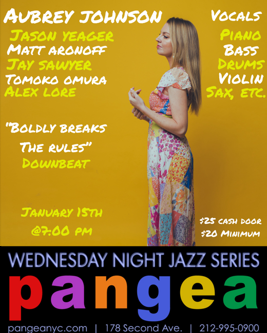 Aubrey Johnson at Pangea 