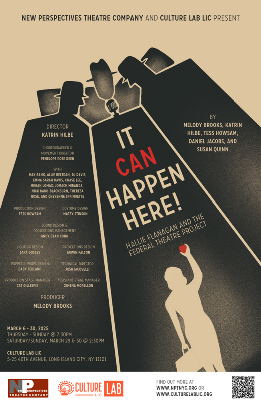 It CAN Happen Here! Hallie Flanagan and the Federal Theatre Project in Off-Off-Broadway