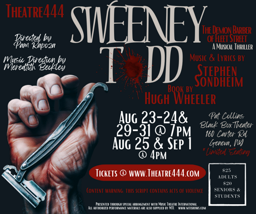 Sweeney Todd in Central New York