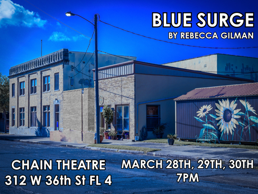 Blue Surge show poster
