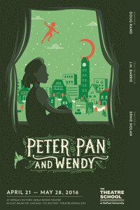 Peter Pan and Wendy show poster