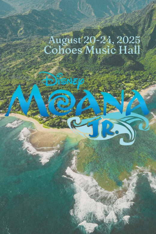 Moana JR show poster