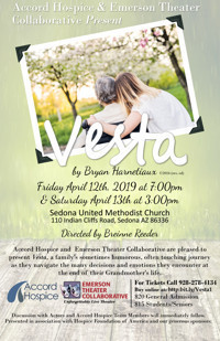 Vesta show poster