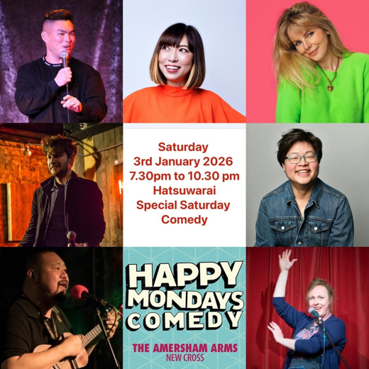 Hatsuwarai Special Saturday Comedy at The Amersham Arms New Cross : Yuriko Kotani and Special Guests show poster