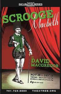 SCROOGE MACBETH show poster