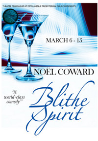 Blithe Spirit show poster