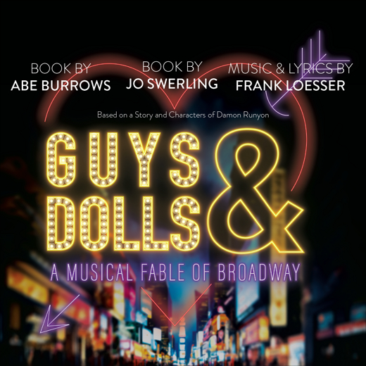 Guys & Dolls show poster