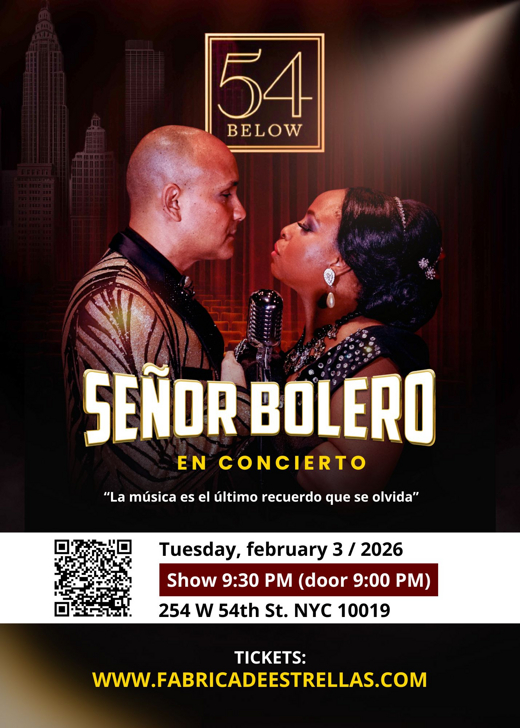 Señor Bolero The Musical - Concert show poster