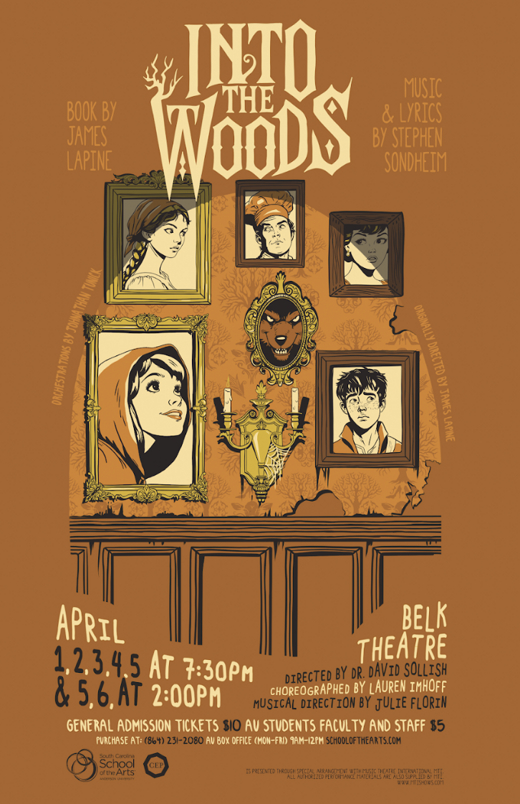 Into the Woods show poster