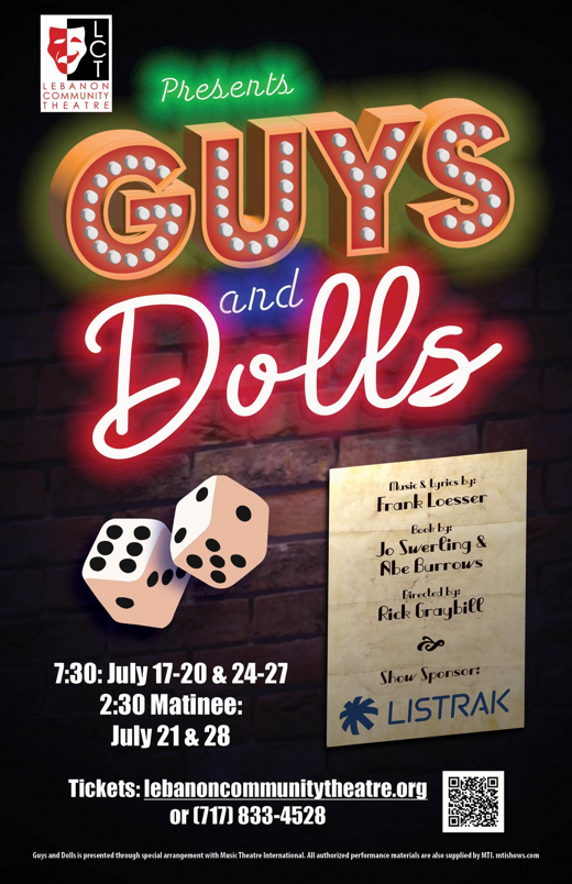 Guys and Dolls in Central Pennsylvania