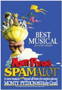 Monty Python's Spamalot show poster