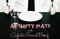 An Empty Plate in the Café du Grand Boeuf