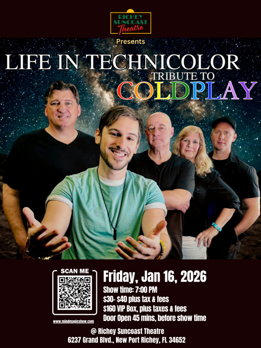 Life In Technicolor – A Tribute to Coldplay 