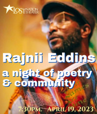 Rajnii Eddins: a Night of Poetry & Community show poster