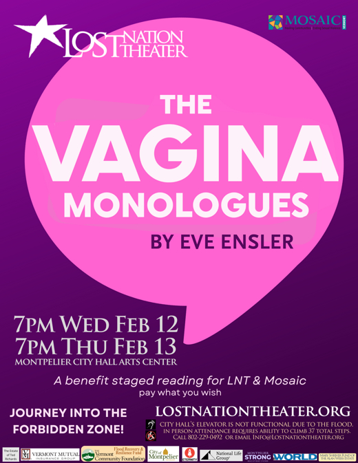 The Vagina Monologues in Vermont