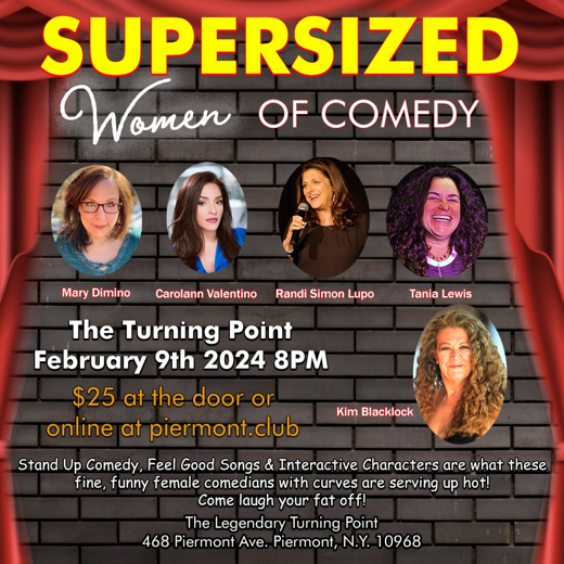 Supersized Women of Comedy show poster