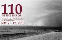 110 In the Shade show poster