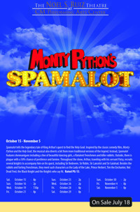 Monty Python's Spamalot at The Noel S. Ruiz Theatre
