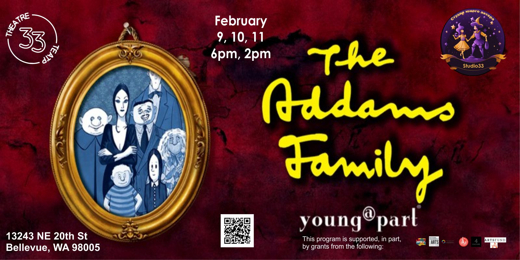 The Addams Family Young Part in Seattle at Theatre33 2024