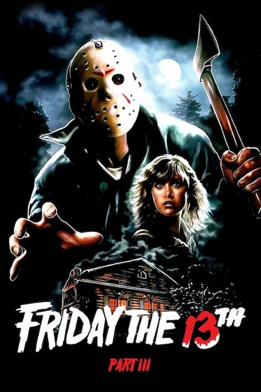 Friday the 13th Part III show poster