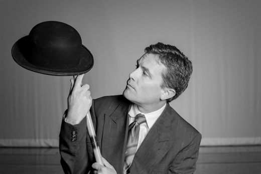 Charlie Chaplin portrayed by Jeremy Meier in South Carolina