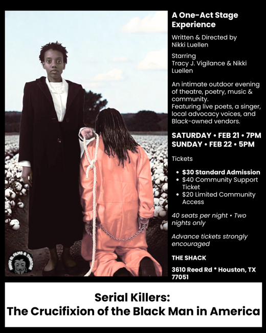 Serial Killers: The Crucifixion of the Black Man in America show poster