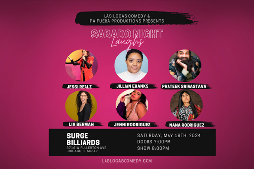 Sabado Night Laughs - March 2024 show poster