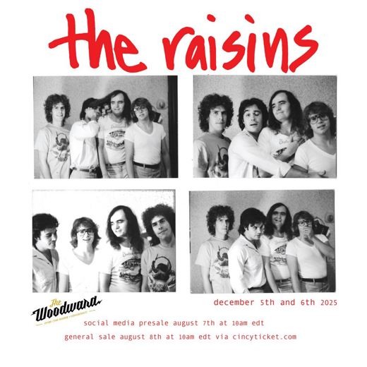 The Raisins at The Woodward Theater
