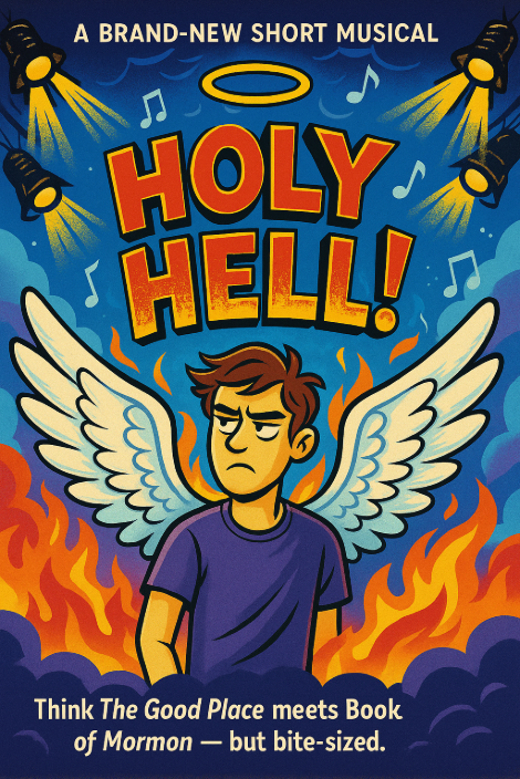 New Musical HOLY HELL! Featuring music by Robert Intriligator, book by Emily Beaver, and lyrics by Teresa Bernadette to Premiere as part of When One Door Closes – Five Short Musicals About Reinvention