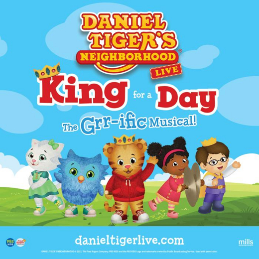 Daniel Tiger's Neighborhood LIVE: King For A Day show poster