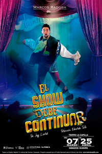 THE SHOW MUST GO ON show poster