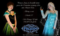 Frozen, jr. show poster