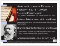 Adelphi Orchestra - Adelphi Chamber Ensemble