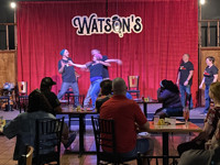 Watson's LIVE! Featuring Improv Insanity & Positive Parkour show poster
