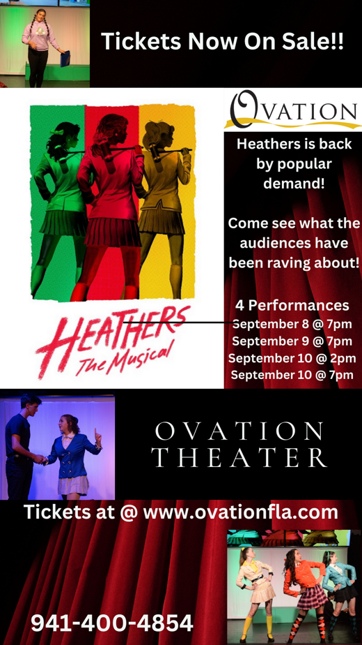 Heathers High School Edition show poster