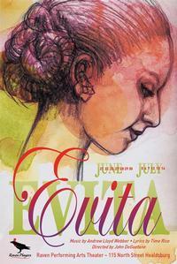 Evita show poster