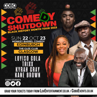 COBO: Comedy Shutdown - Black History Month Special in Scotland