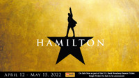 Hamilton show poster