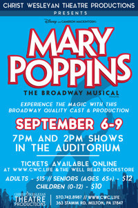MARY POPPINS in Central Pennsylvania