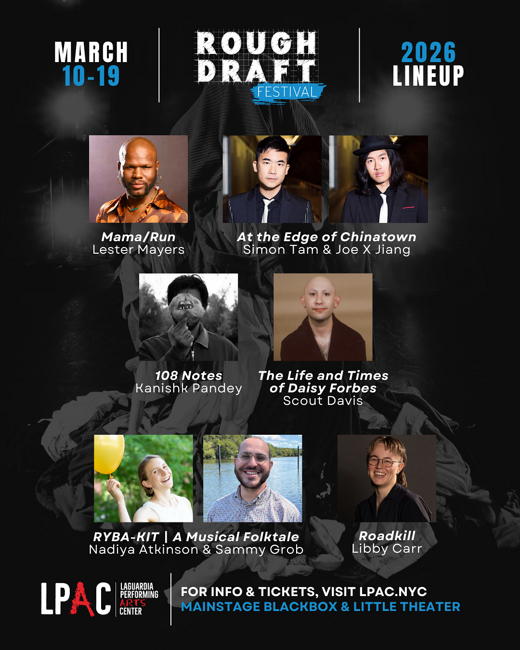 Rough Draft Festival show poster