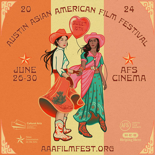 The 16th Annual Austin Asian American Film Festival - happening June 26 - 30 at AFS Cinema