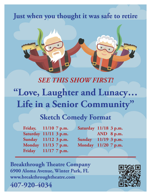 Love, Laughter, and Lunacy...Life in a Senior Community