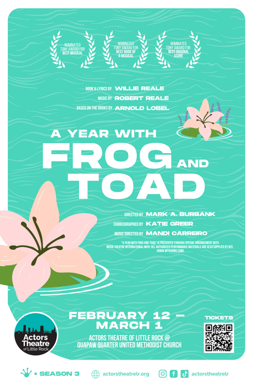 A Year With Frog & Toad in Arkansas