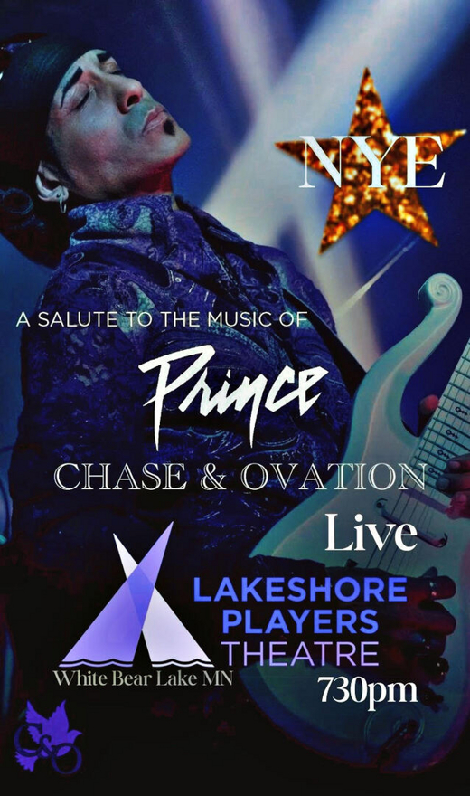 New Years eve with Chase and Ovation- The world's 19yr running, paramount tribute to PRINCE!