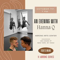 An Evening with Hanna Q show poster