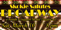 Skokie Salutes Broadway show poster