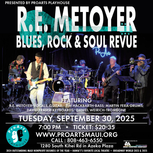 RE Metoyer: Blues, Rock, & Soul Revue