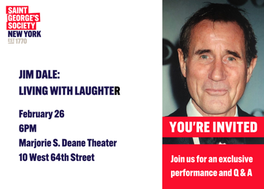 Jim Dale: Living with Laughter in Off-Off-Broadway