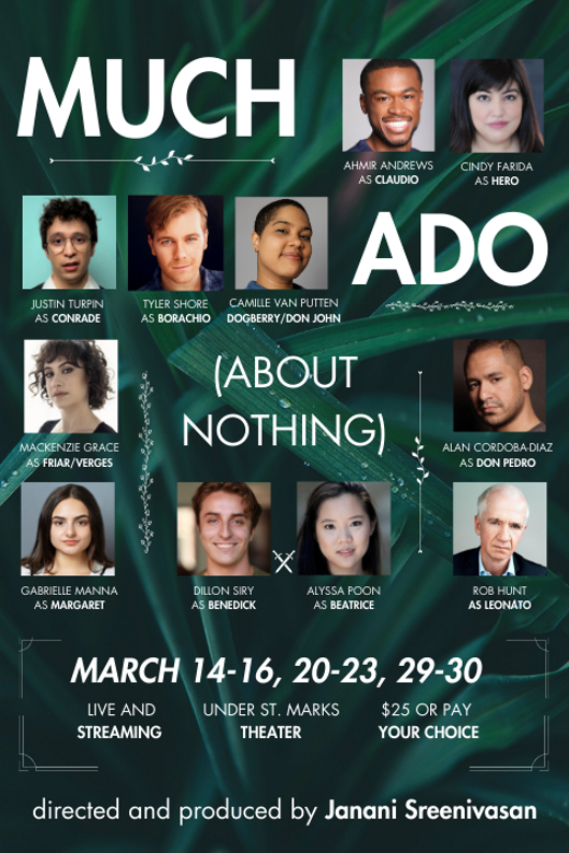 Much Ado About Nothing in Off-Off-Broadway